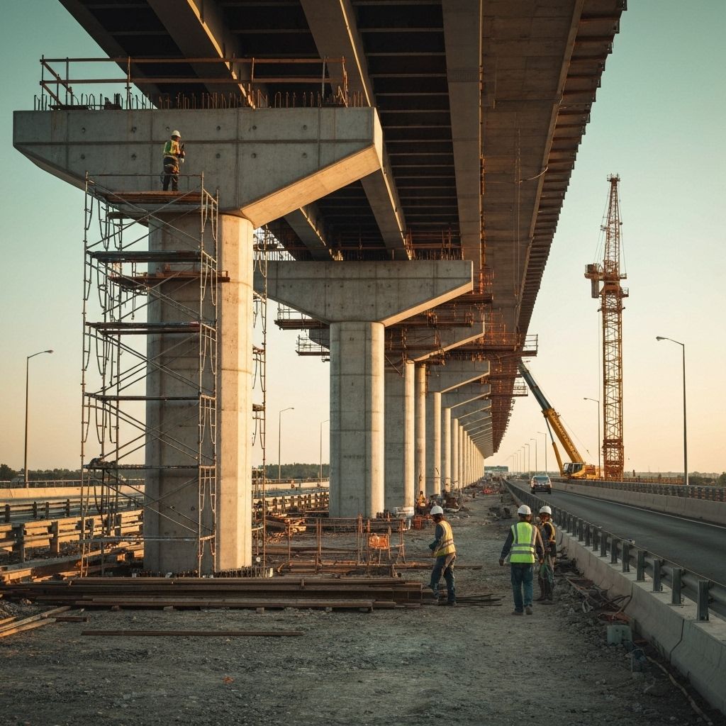 Highway Bridge Construction